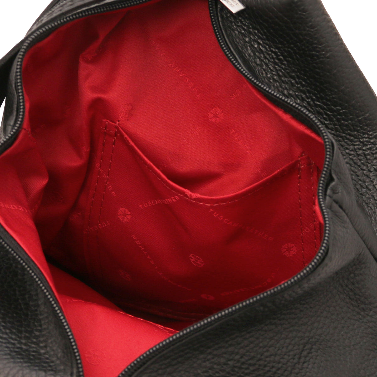 Sac à dos femme SHANGHAI souple en cuir véritable forme arrondie