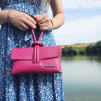 ÉLINA — Sac pochette à lacet