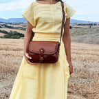 ALESSIA — Sac bandoulière cuir pleine fleur italien