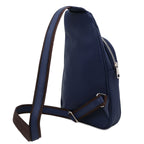 Sac bandoulière homme ALBERT cuir grainé souple multi-poches