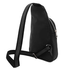 Sac bandoulière homme ALBERT cuir grainé souple multi-poches