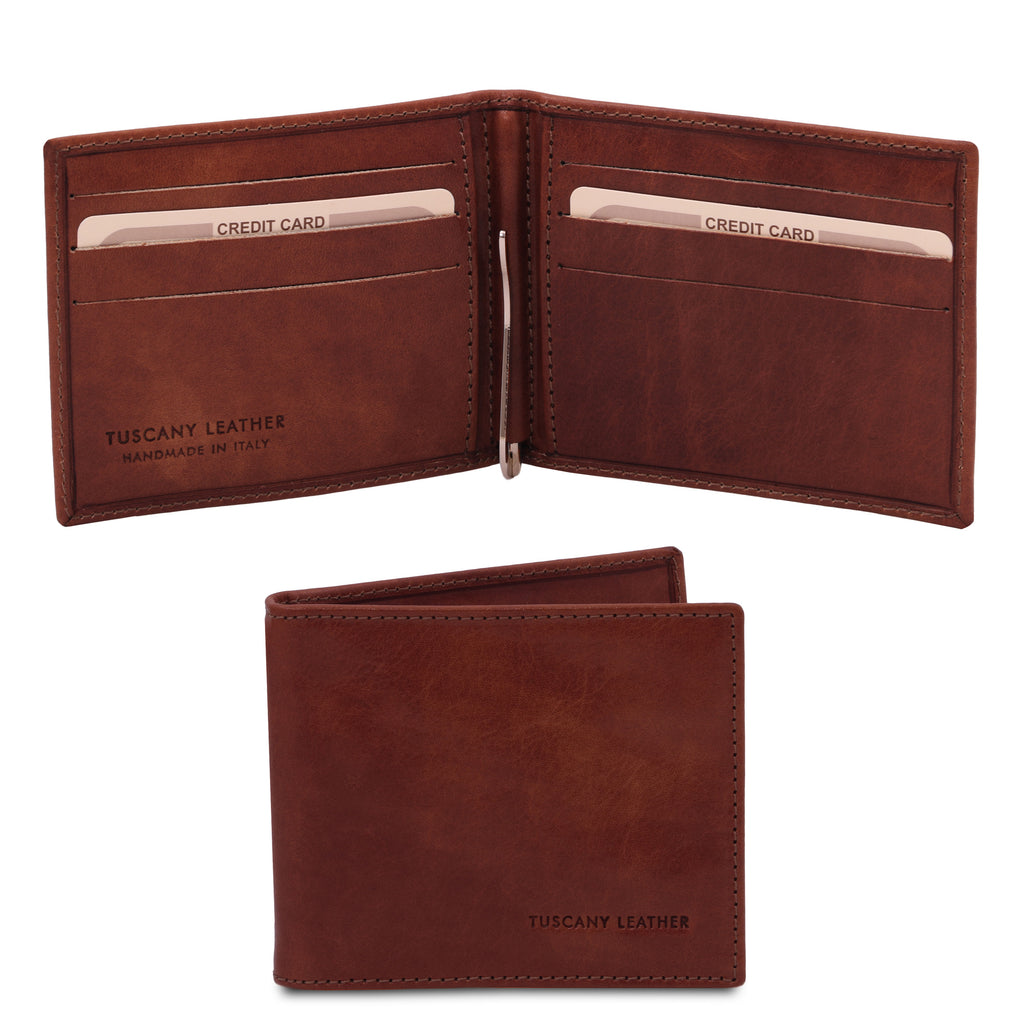 Porte-cartes homme PINZA avec pince à billets