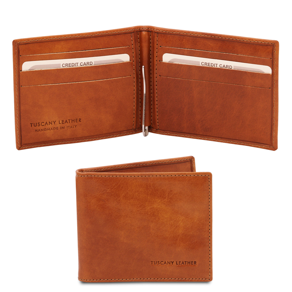 Porte-cartes homme PINZA avec pince à billets Image principale du produit