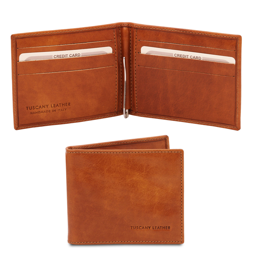 Porte-cartes homme PINZA avec pince à billets