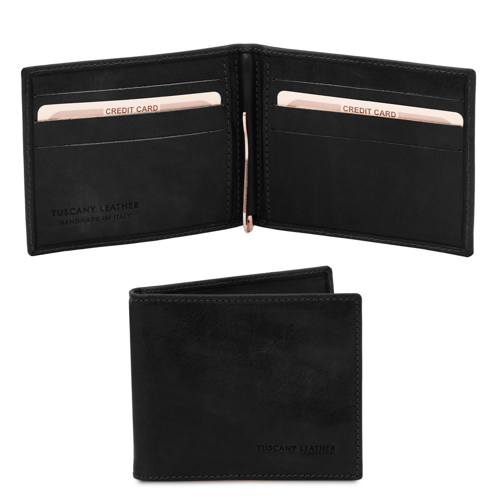 Porte-cartes homme PINZA avec pince à billets