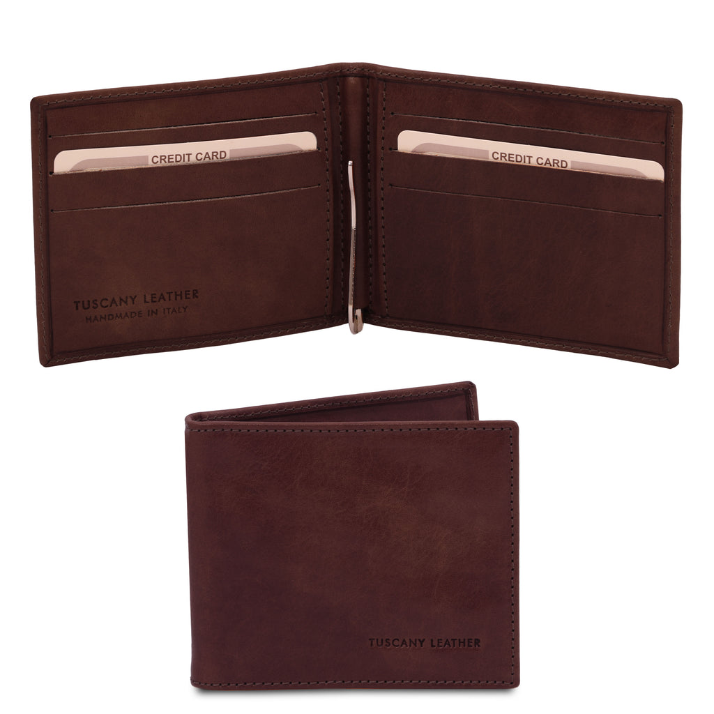 Porte-cartes homme PINZA avec pince à billets