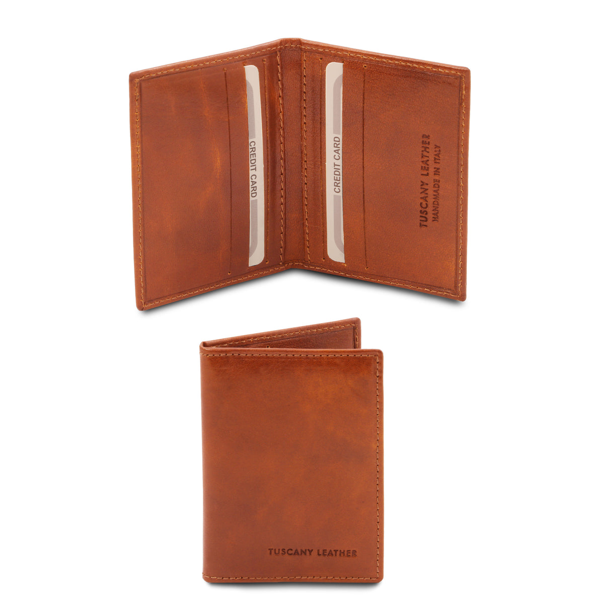 Porte-cartes homme FILO en cuir pleine fleur Image principale du produit