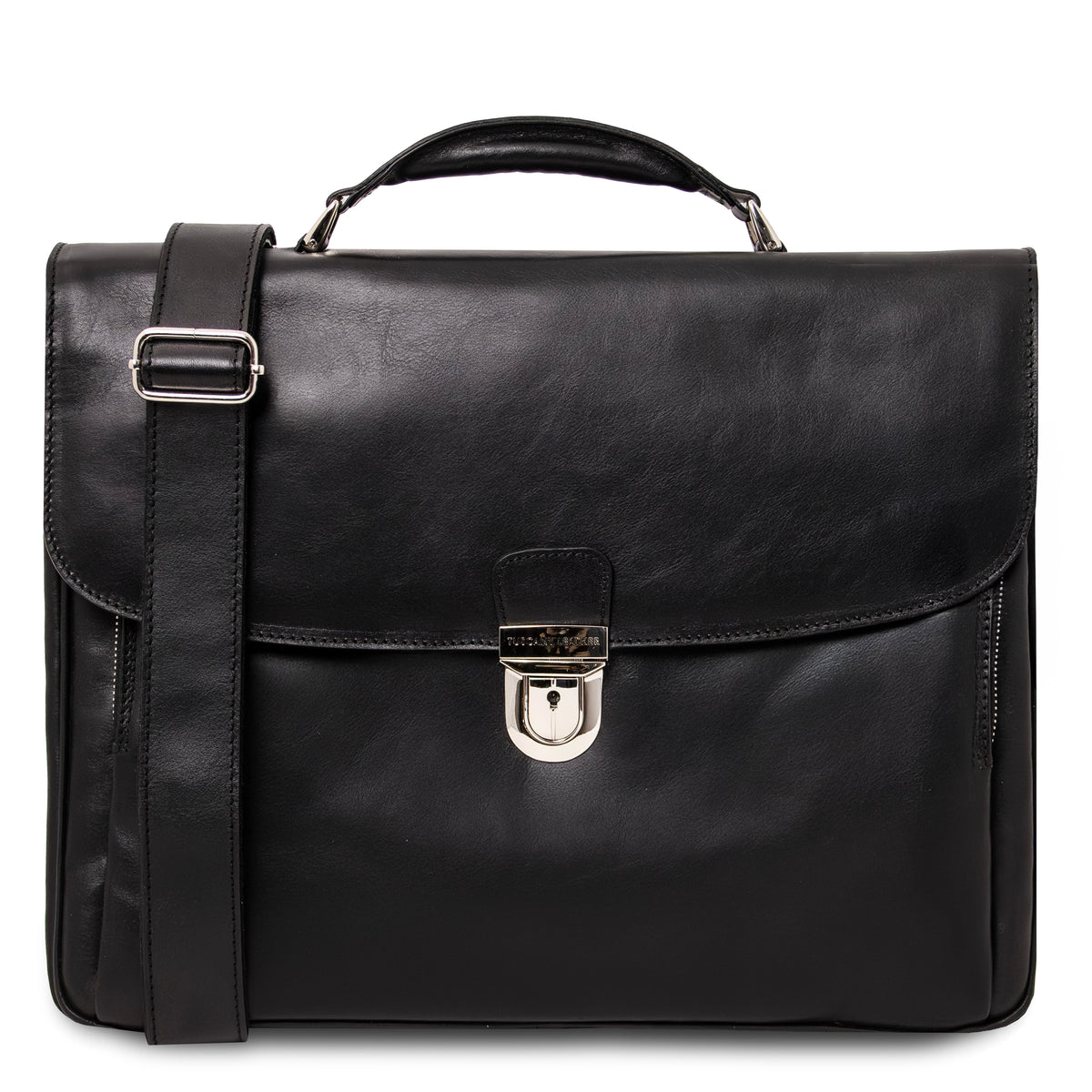 Cartable homme ALESSANDRIA cuir ordinateur 15,6 pouces Main image