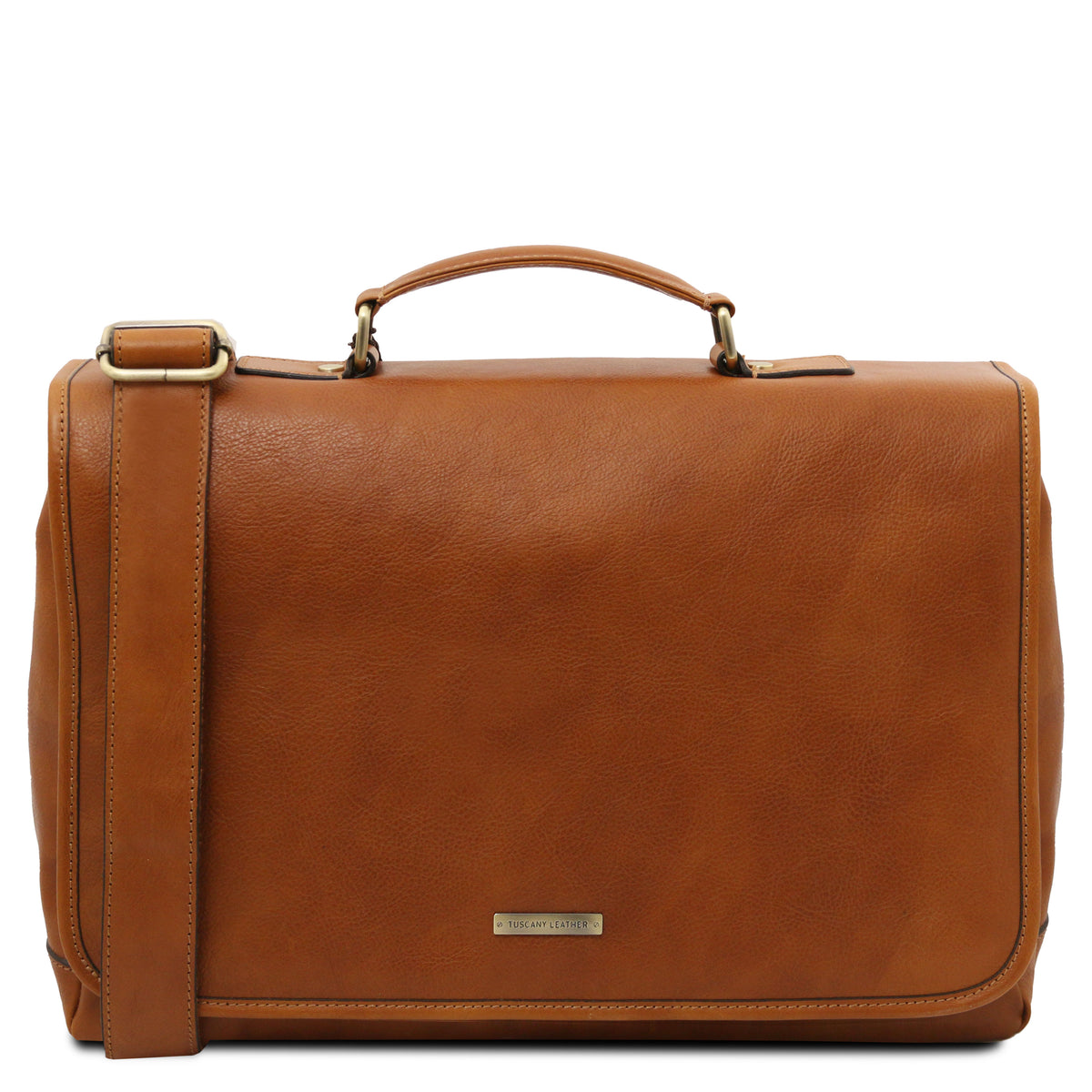 Cartable homme ordinateur 15,6 pouces cuir pleine fleur MANTOVA
