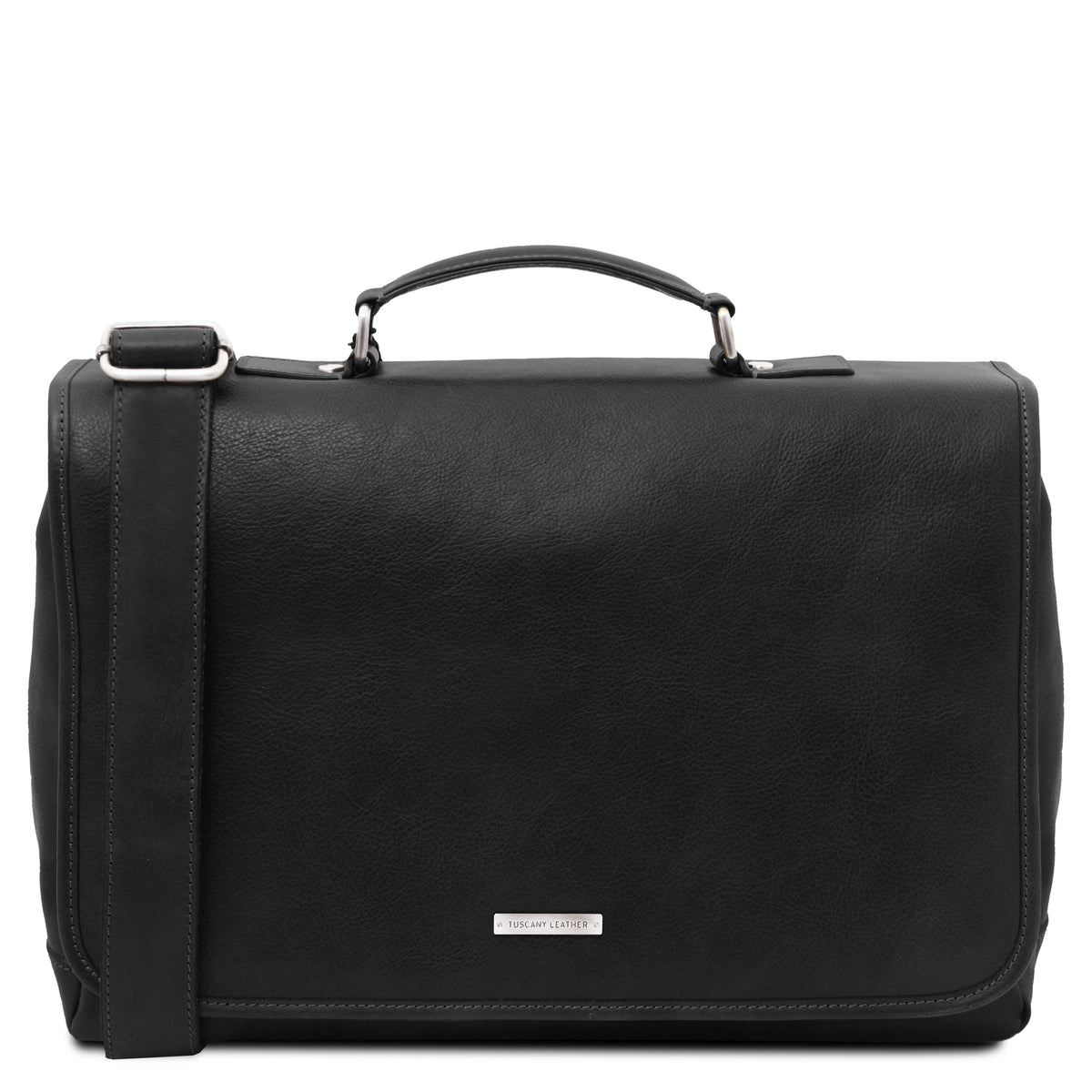 Cartable homme ordinateur 15,6 pouces cuir pleine fleur MANTOVA