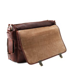 Cartable homme cuir pleine fleur multi-poches VENTIMIGLIA