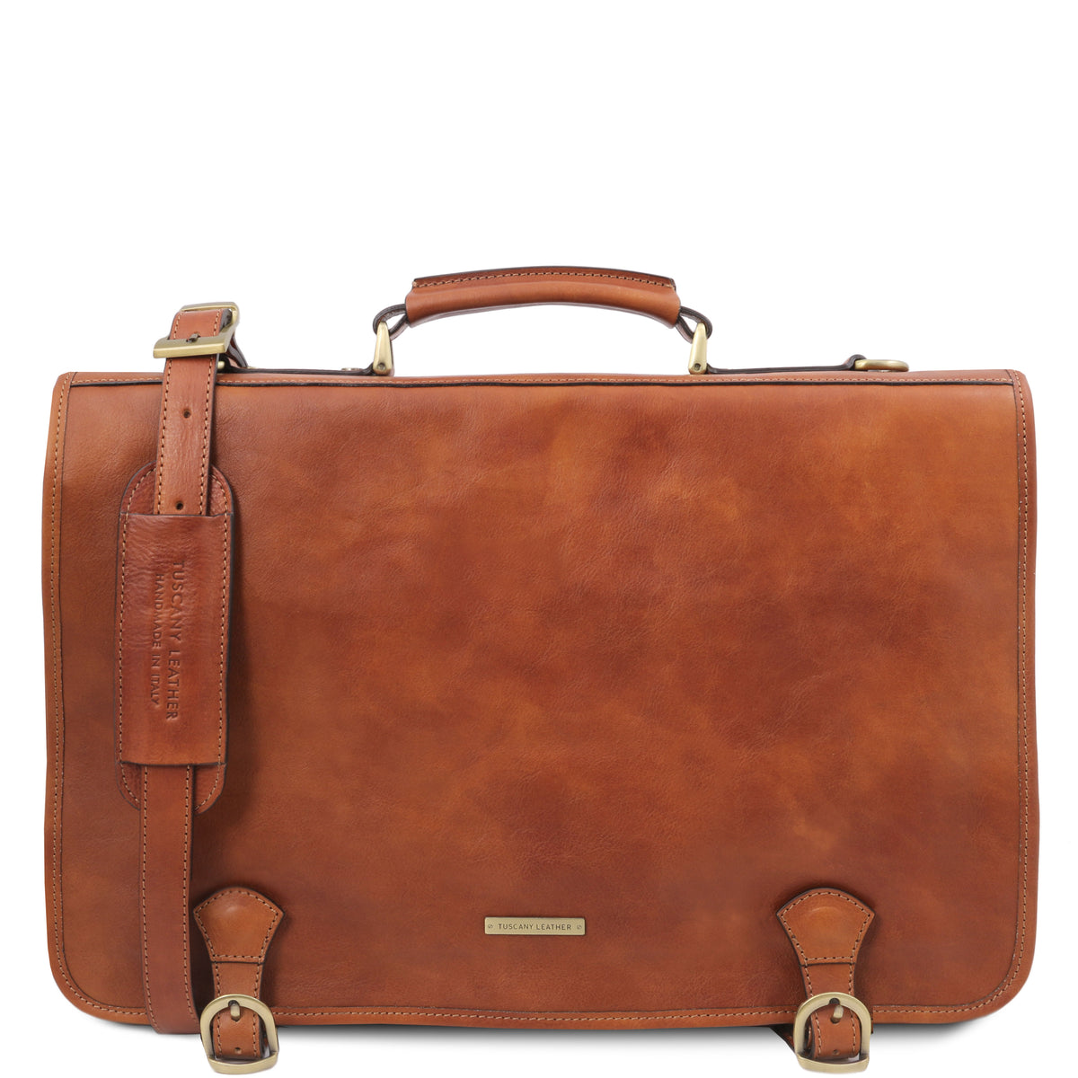Cartable homme ANCONA cuir pleine fleur ordinateur 17 pouces Image principale du produit
