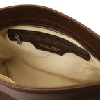 ORÉLIA — Sac bandoulière souple en cuir grainé