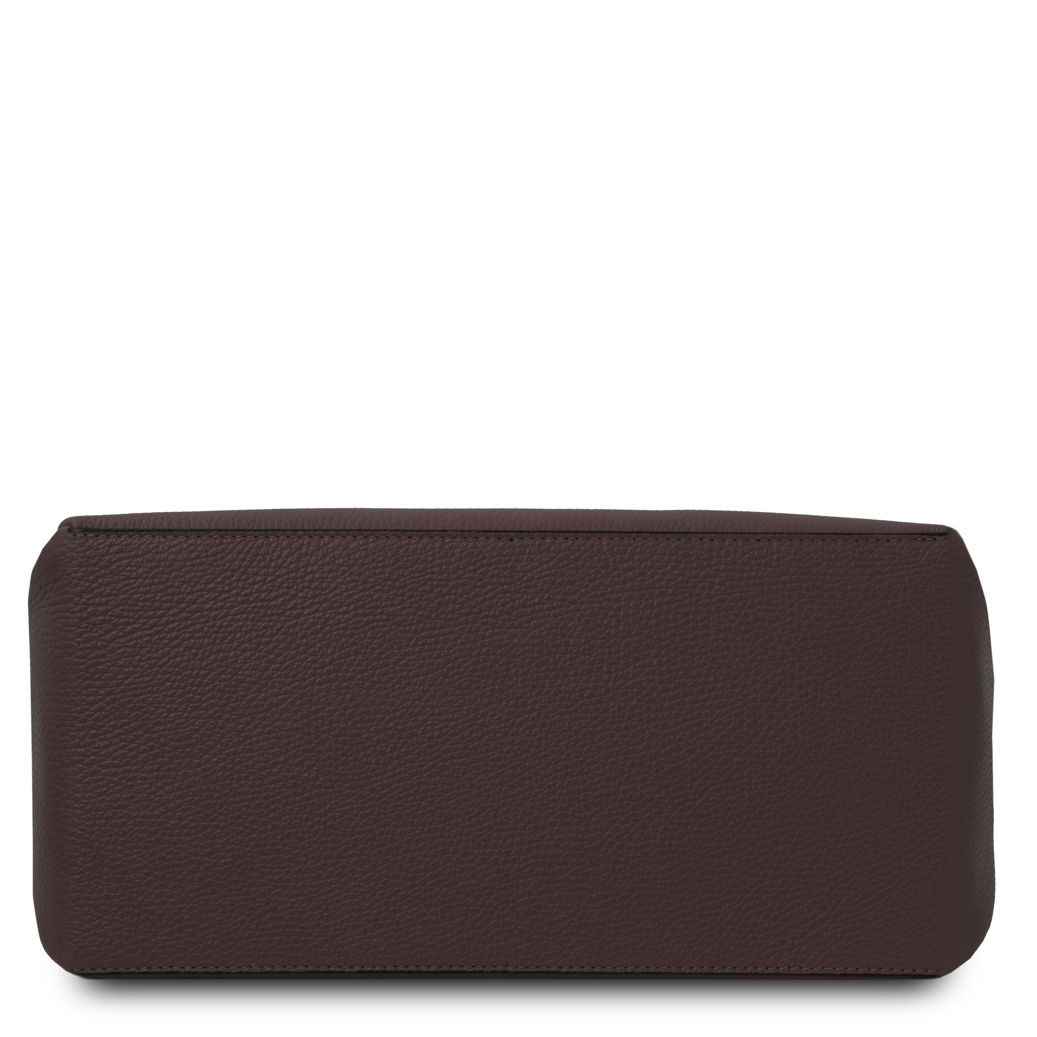 ORÉLIA — Sac bandoulière souple en cuir grainé