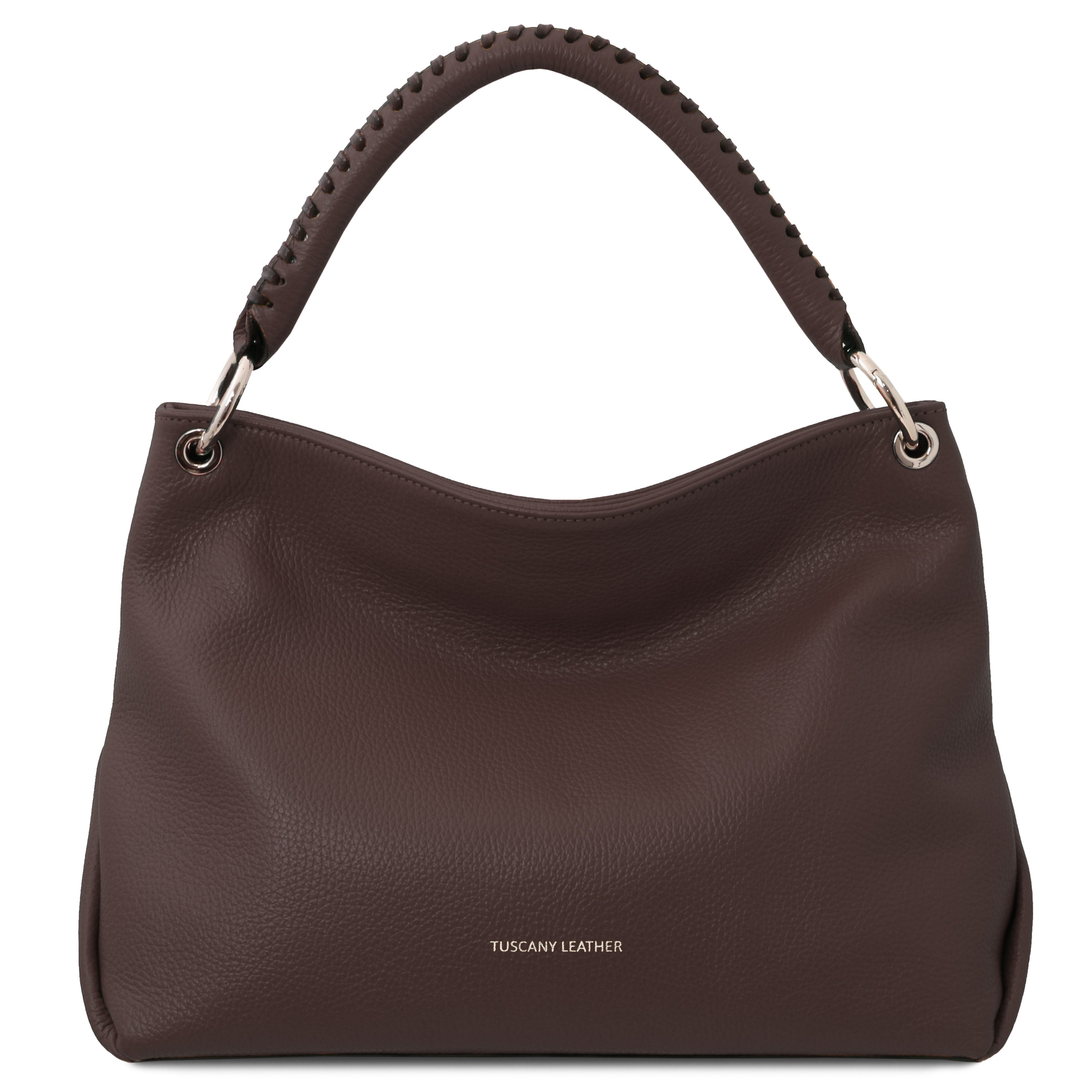 ORÉLIA — Sac bandoulière souple en cuir grainé