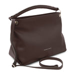 ORÉLIA — Sac bandoulière souple en cuir grainé