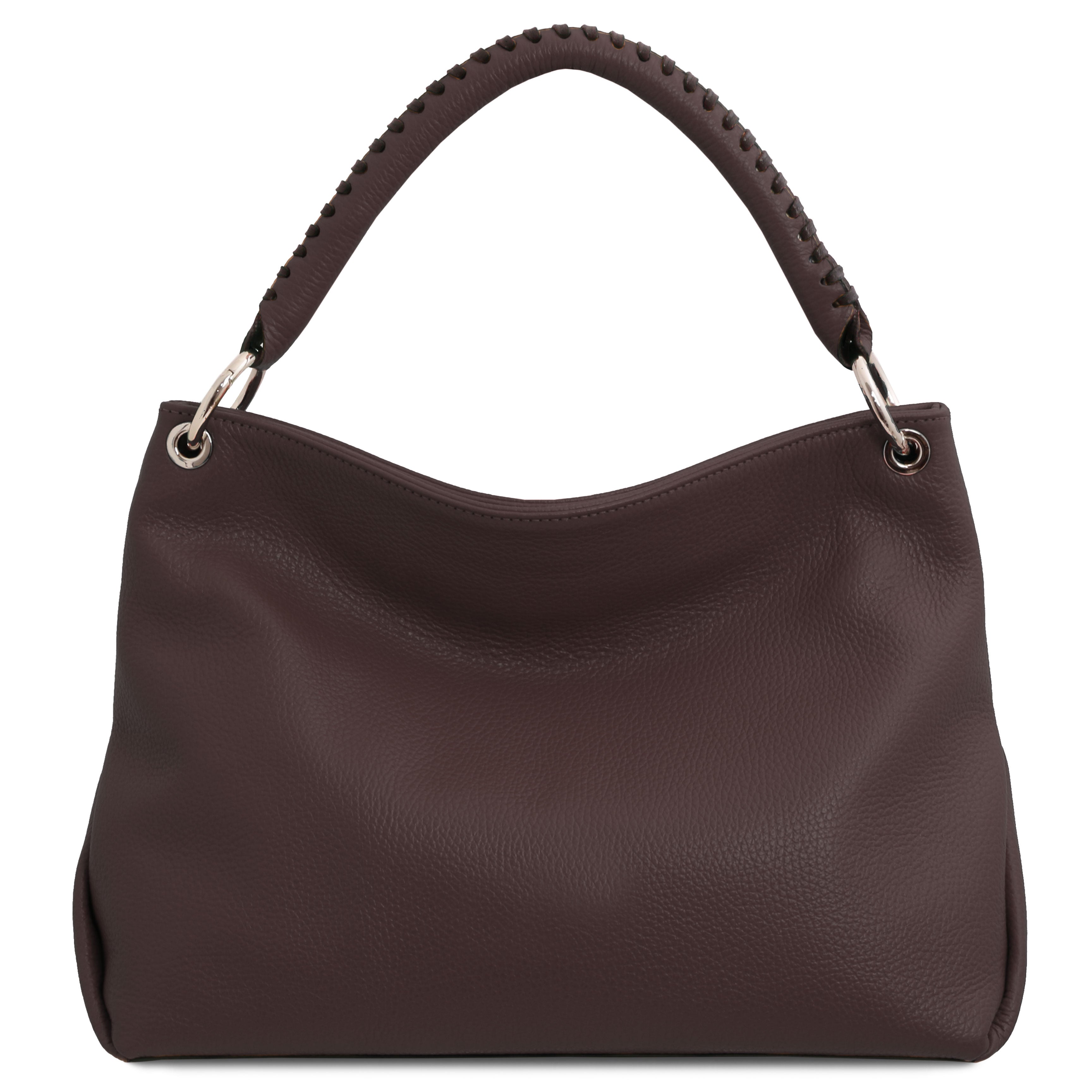 ORÉLIA — Sac bandoulière souple en cuir grainé