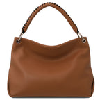 ORÉLIA — Sac bandoulière souple en cuir grainé