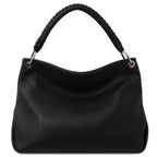 ORÉLIA — Sac bandoulière souple en cuir grainé
