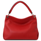 ORÉLIA — Sac bandoulière souple en cuir grainé