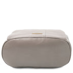 Sac à dos antivol femme ORVIETO en cuir véritable grainé