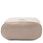Sac à dos antivol femme ORVIETO en cuir véritable grainé