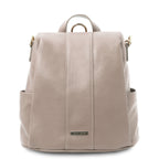Sac à dos antivol femme ORVIETO en cuir véritable grainé