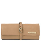 Trousse à bijoux GIOIA en cuir grainé souple