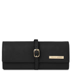 Trousse à bijoux GIOIA en cuir grainé souple
