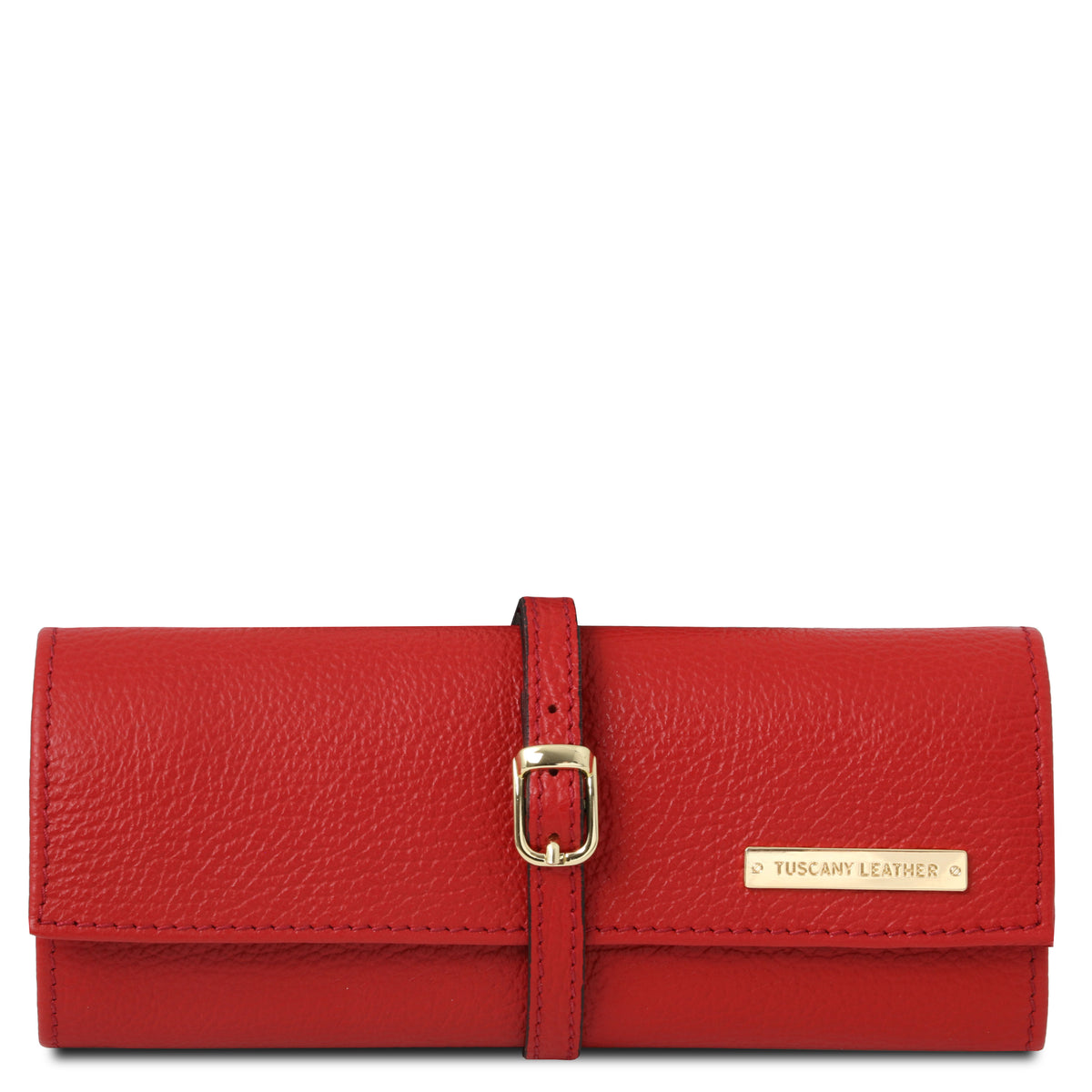 Trousse à bijoux GIOIA en cuir grainé souple