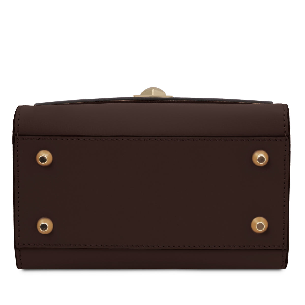 Mini sac à main femme LUMÉA en cuir véritable à fermoir bijo