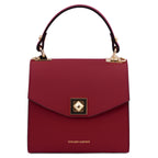 Mini sac à main femme LUMÉA en cuir véritable à fermoir bijo