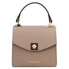 Mini sac à main femme LUMÉA en cuir véritable à fermoir bijo