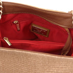 SOLANA — Sac seau en raphia