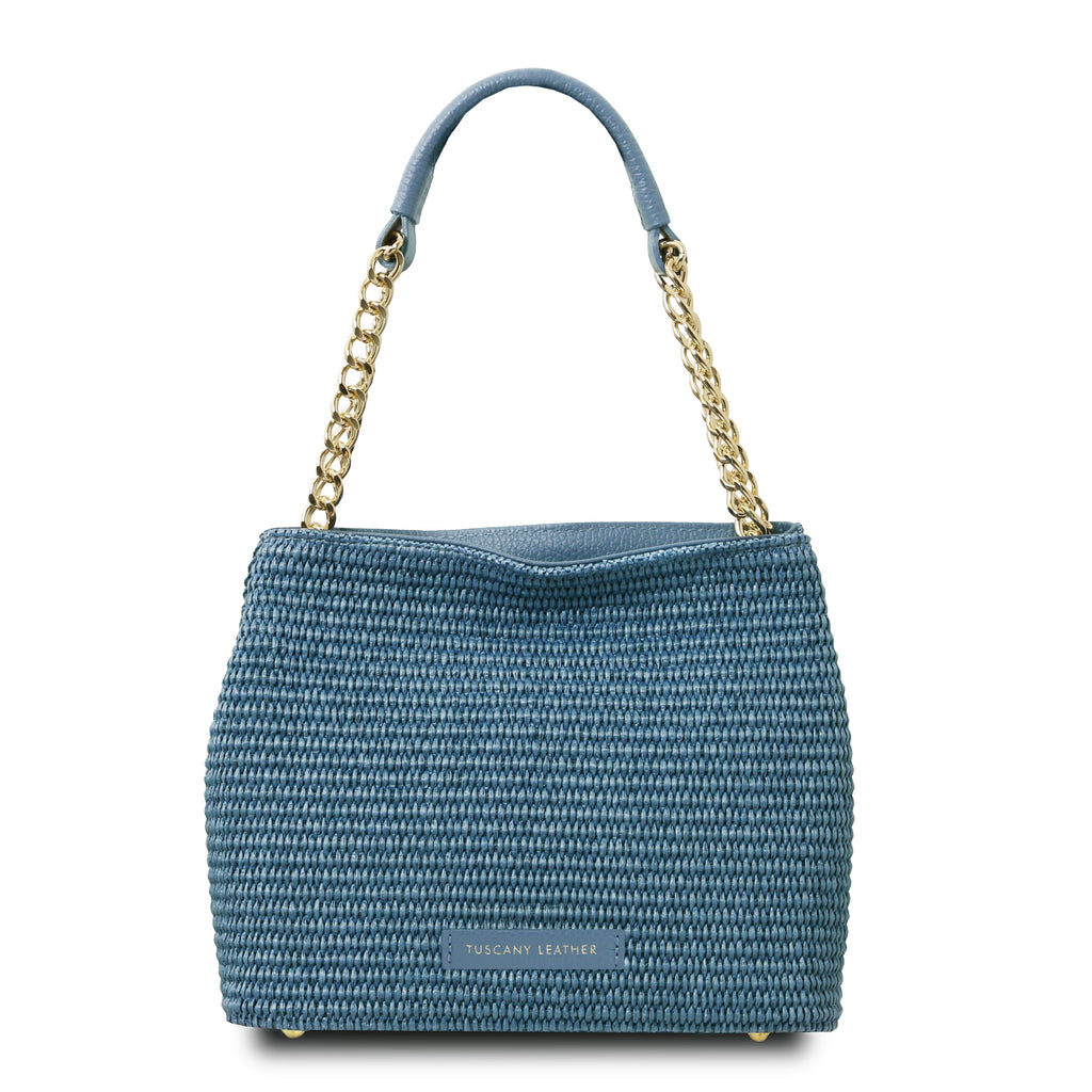 SOLANA — Sac seau en raphia