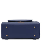 ELARA — Sac à dos en cuir grainé convertible