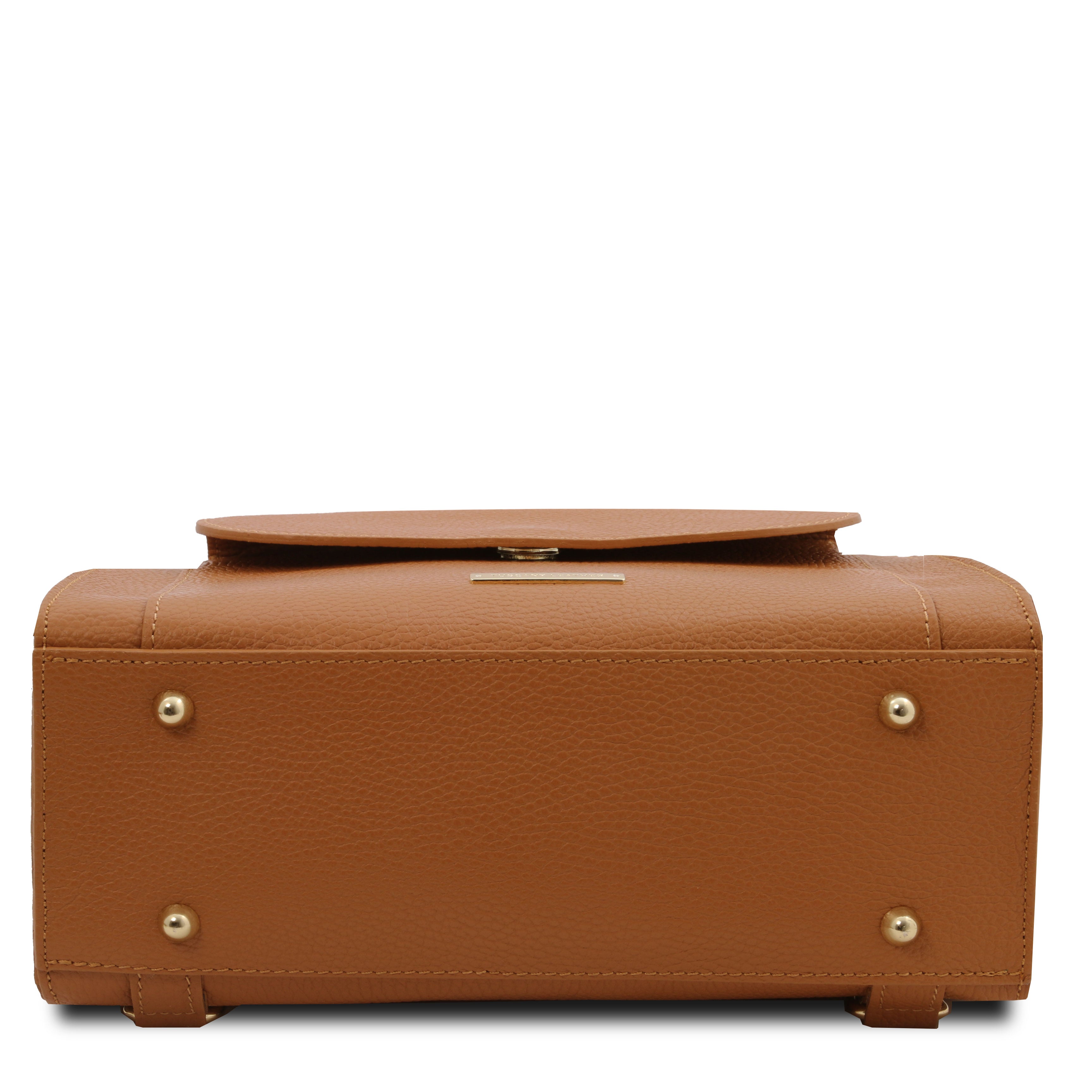 ELARA — Sac à dos en cuir grainé convertible