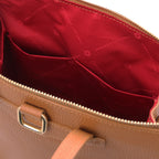 ELARA — Sac à dos en cuir grainé convertible