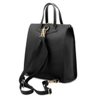 ELARA — Sac à dos en cuir grainé convertible
