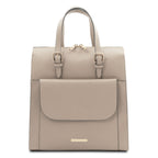ELARA — Sac à dos en cuir grainé convertible