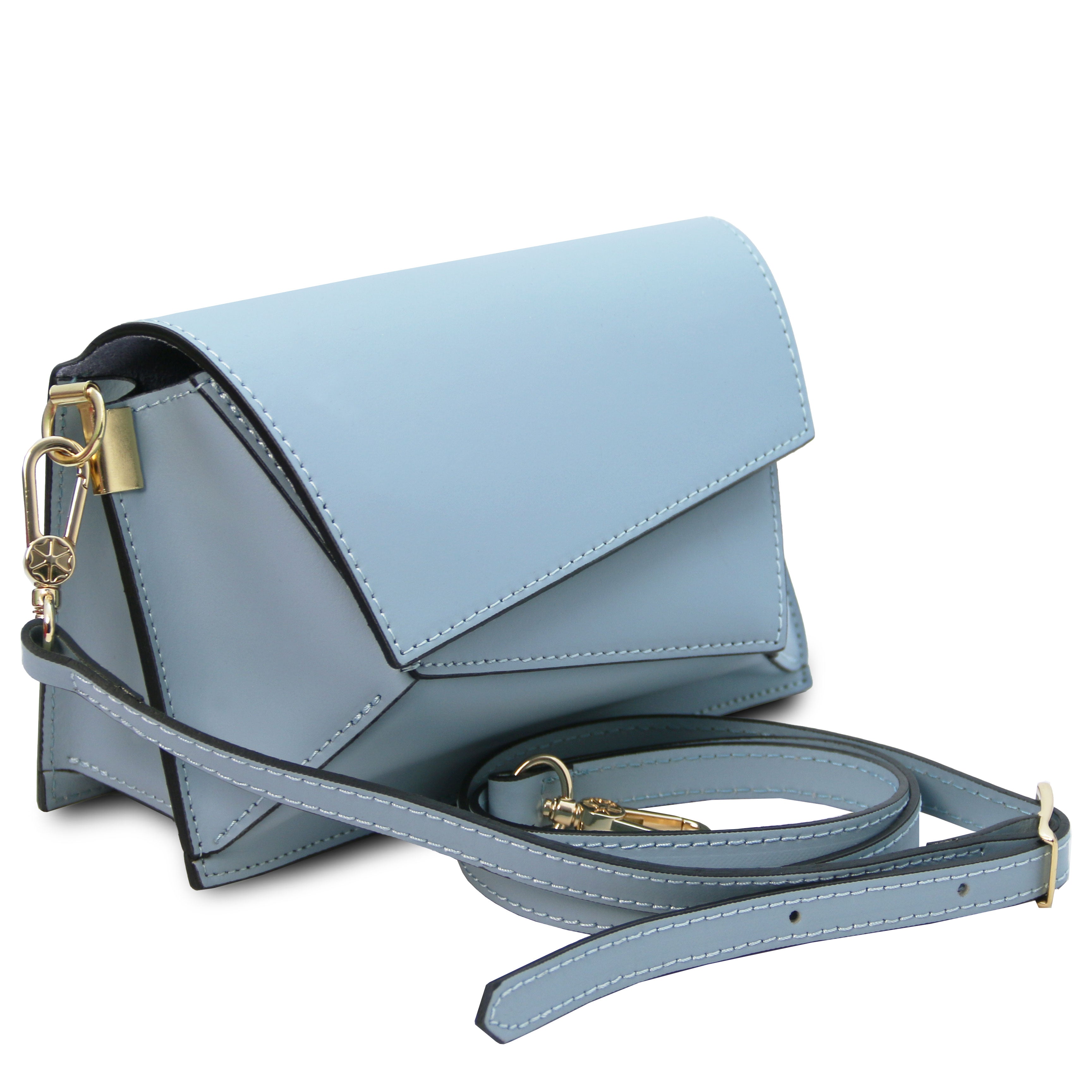 LUMINA — Sac bandoulière en cuir métallisé Image secondaire du produit