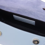 LUMINA — Sac bandoulière en cuir métallisé