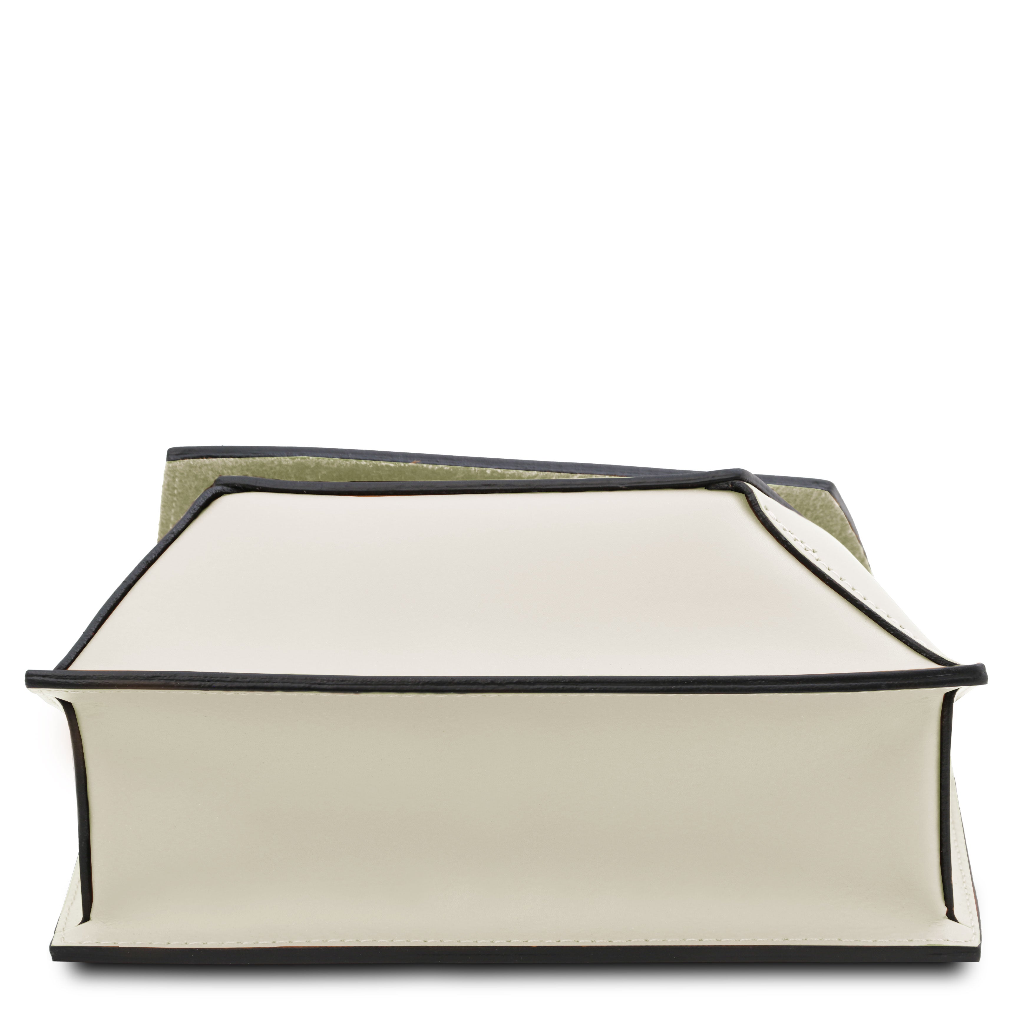 LUMINA — Sac bandoulière en cuir métallisé