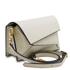 LUMINA — Sac bandoulière en cuir métallisé