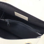 LUMINA — Sac bandoulière en cuir métallisé