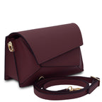 LUMINA — Sac bandoulière en cuir métallisé