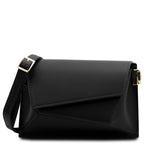 LUMINA — Sac bandoulière en cuir métallisé