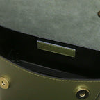 LUMINA — Sac bandoulière en cuir métallisé