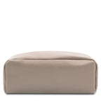 Sac à dos femme ELARA compact en cuir grainé à poche zippée