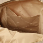 Sac à dos femme ELARA compact en cuir grainé à poche zippée